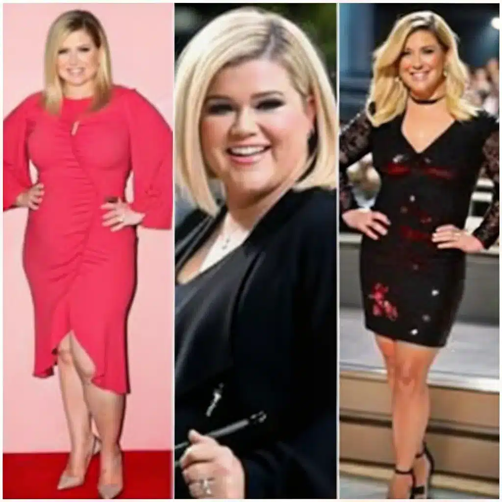 Kelly Clarkson Before and After Weight Loss Comparison Kelly Clarkson weight loss before and after transformation photos side by side
